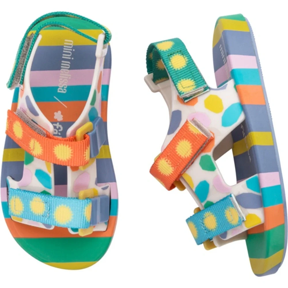 Mini Melissa sandals Ping Pong Fabula Size 4 New - Picture 2 of 6